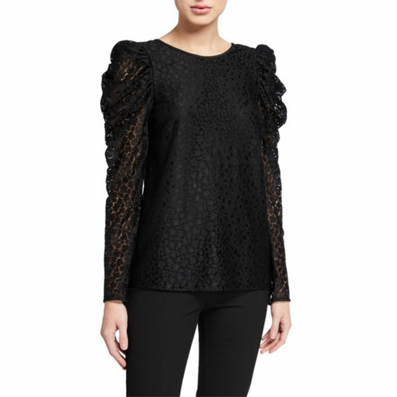 Kate Spade BNWT Flora Leopard Lace Blouse - Picture 3 of 7